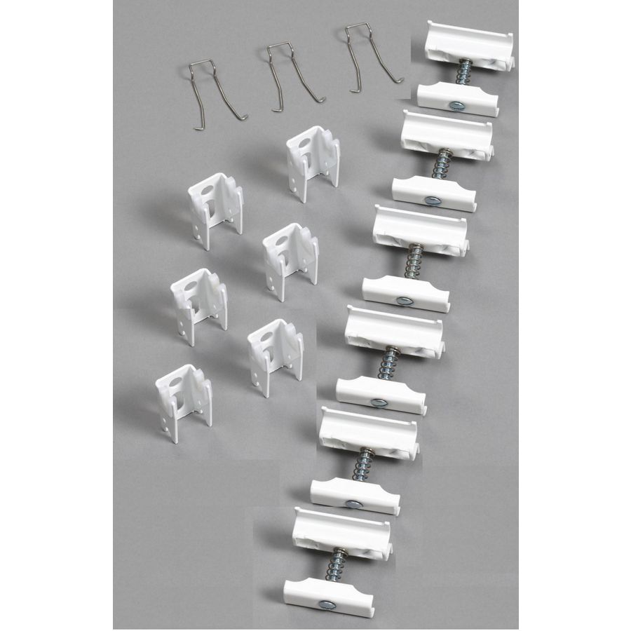 Set a 6st. Wandconsole CVD RAL 9016 774601