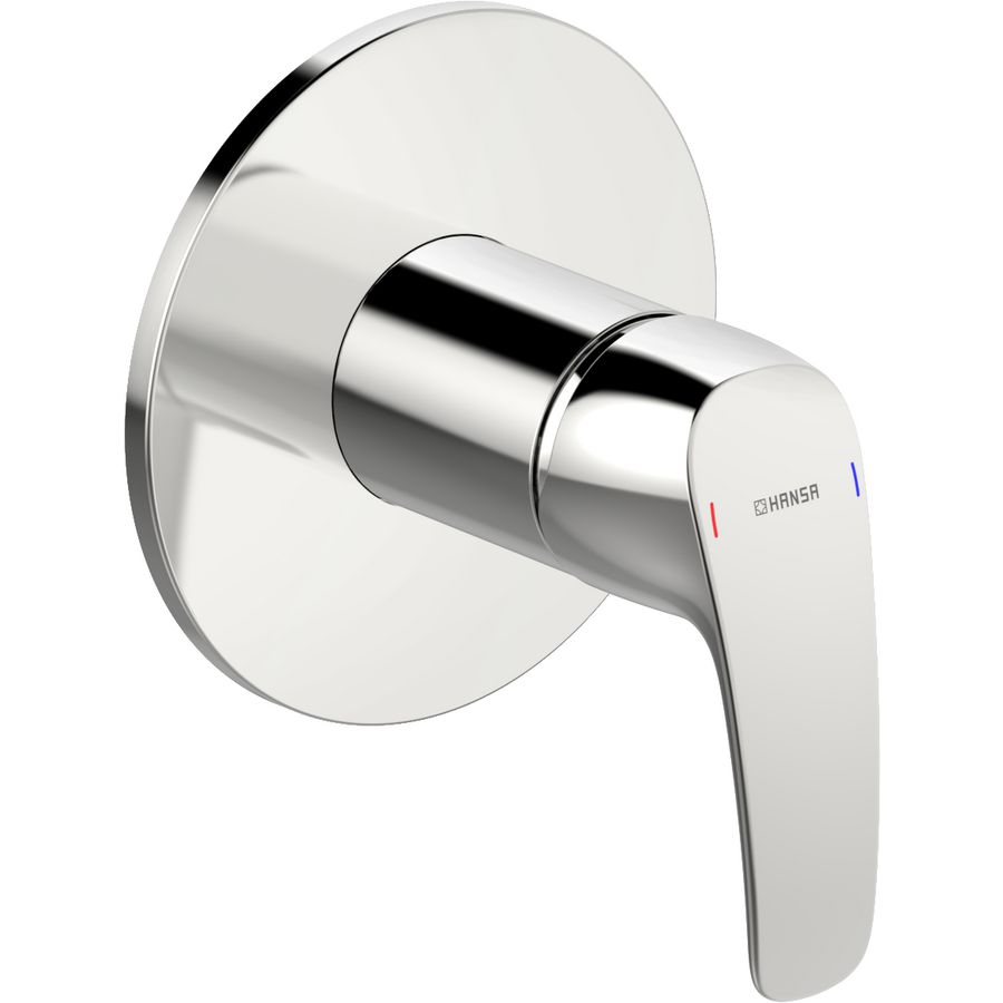 Afbouwset 1-hendel mengkraan zonder  omstel. rozet D. 130mm HANSAPINTO