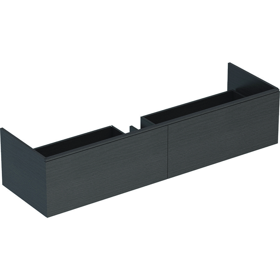 Xeno2 onderkast v wastafel 160cm varicor 2 laden sculturagr