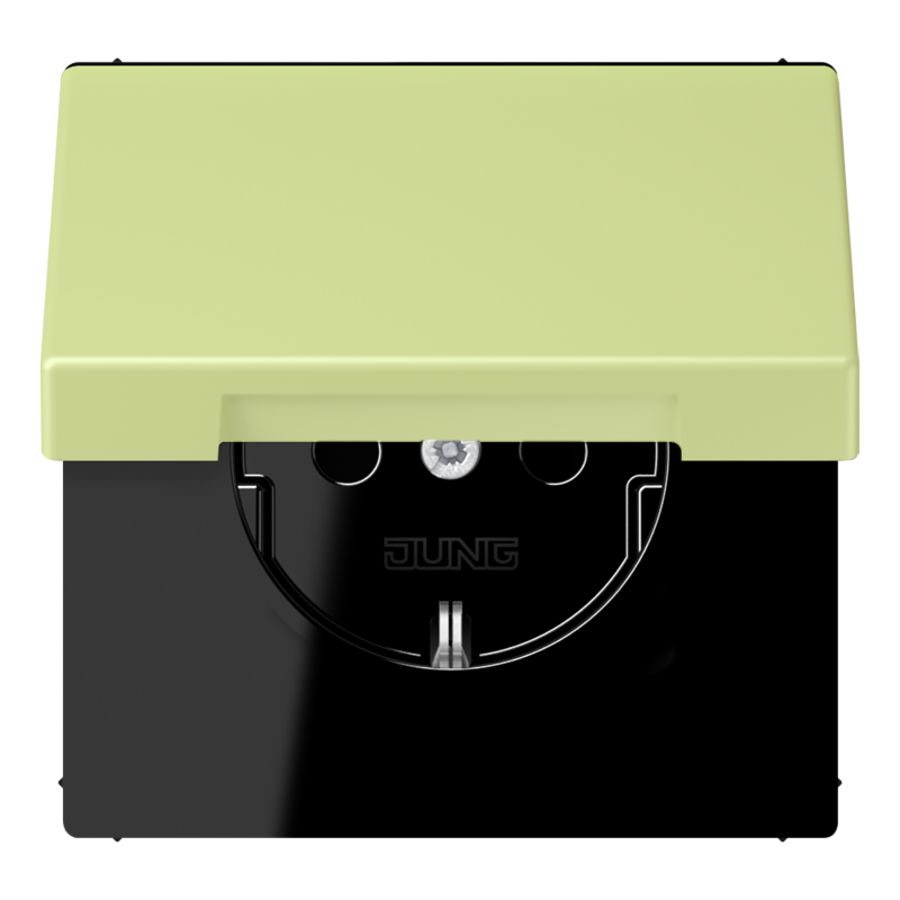 Wandcontactdoos R/A klapdeksel slagvast S+ LC32053