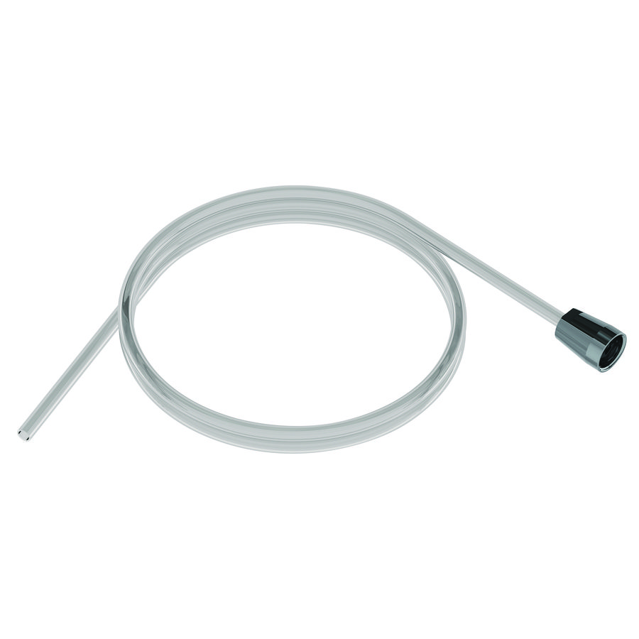 Doucheslang doorzichtig L. 1,60 voor uittrekbare sproeier