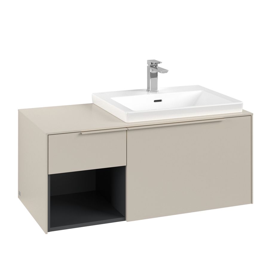 Wastafelonderkast Subw.3.0 1001x422,5x516mm Cashm.Grey C571L2VN