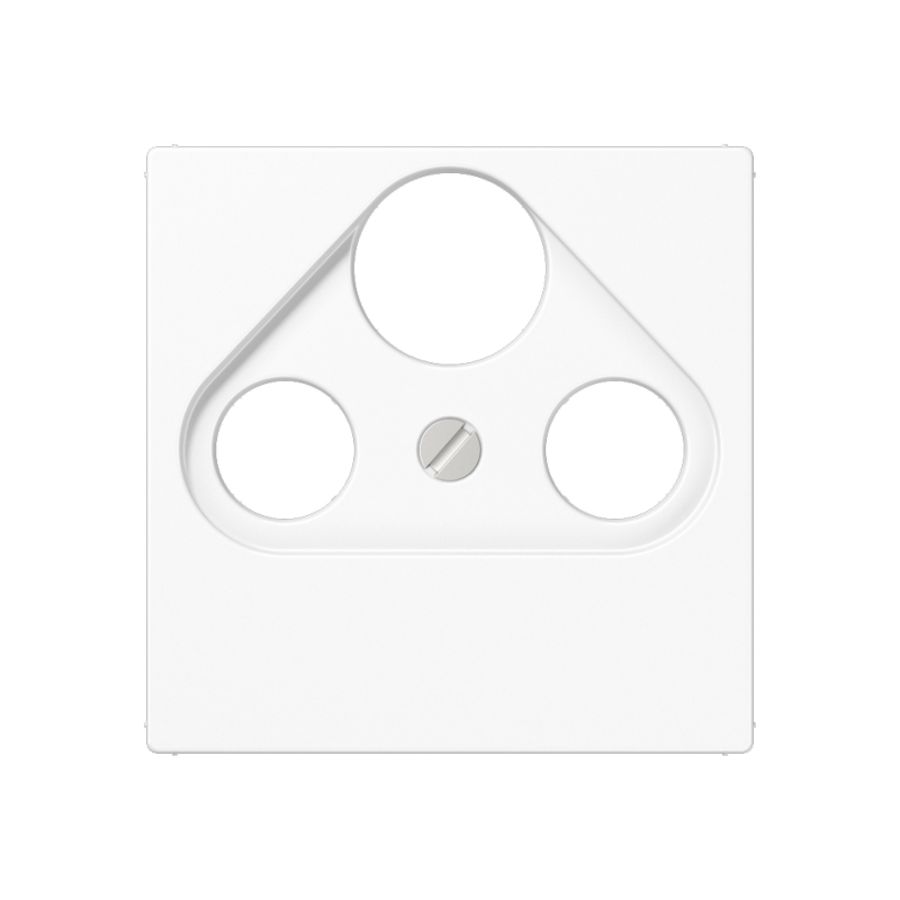 Afdekking AS500 alpen wit voor SAT-TV