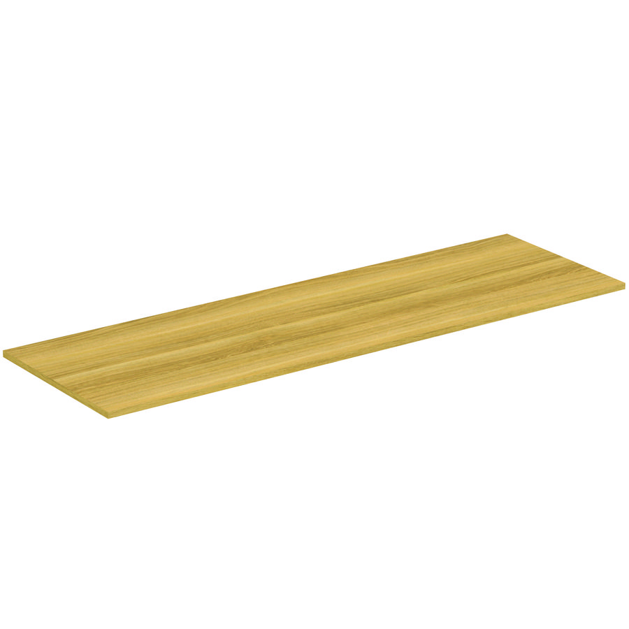 Afdekblad hout I.LIFE-B zonder uitsnijding 1604x505x18mm natural licht eik