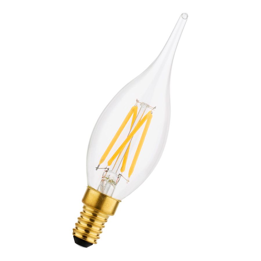 LED FIL C35 Tip GS4 E14 DIM 4W (35W) 400lm 827 Helder
