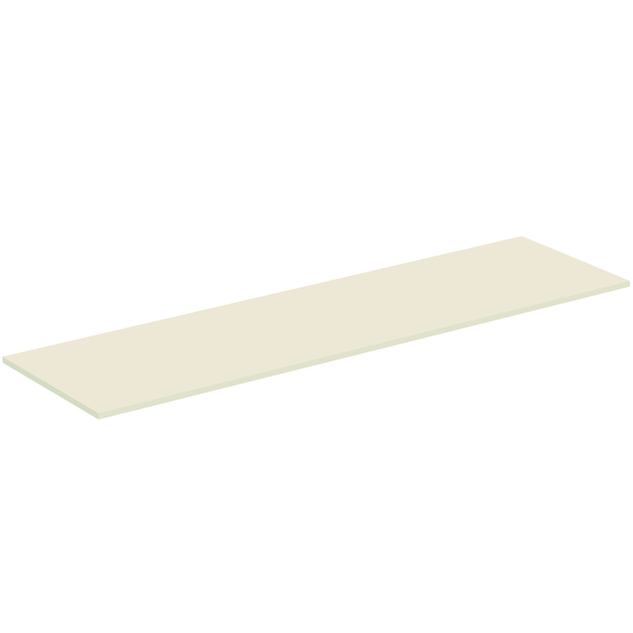 Afdekblad hout I.LIFE-B zonder uitsnijding 1804x505x18mm mat zandbeige