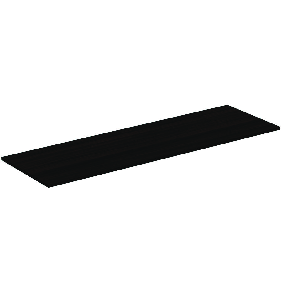 Afdekblad hout I.LIFE-B zonder uitsnijding 1604x505x18mm coffee donker eik