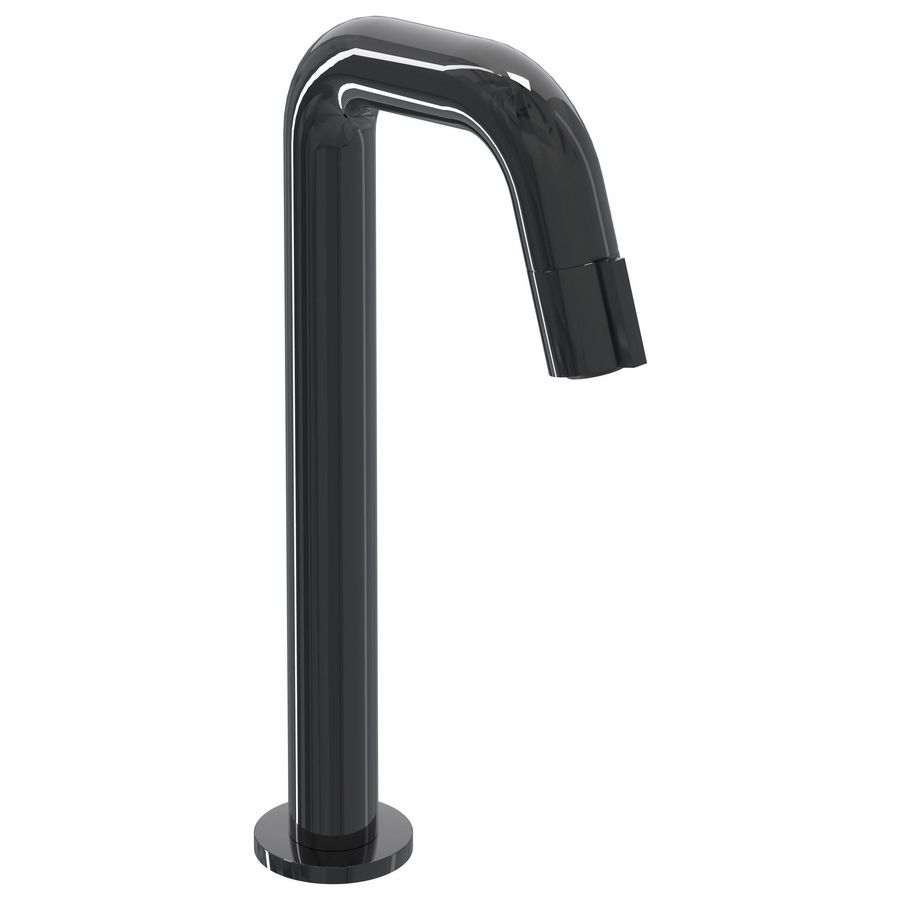 Fonteinkraan PACT contour staand L-size sprong 116mm highriser zwart chroom
