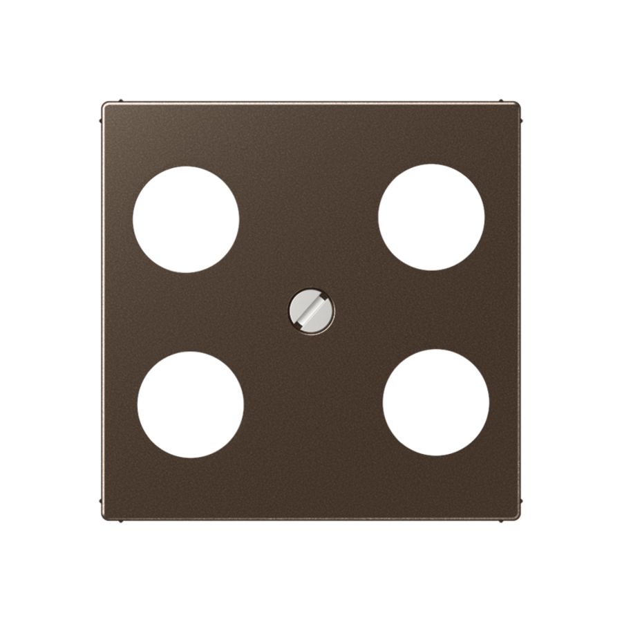 Afdekking SAT-TV Hirschmann 4g A500 mokka