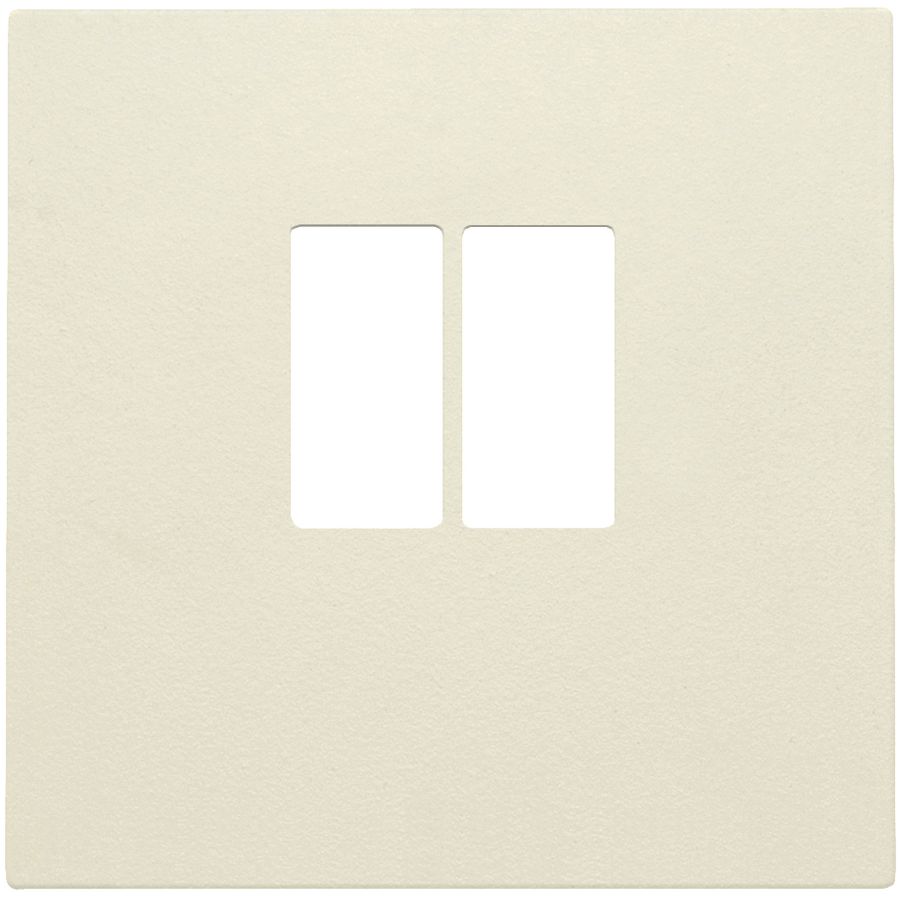 Afwerkingsset enkelvoudige luidsprekeraansl. cream