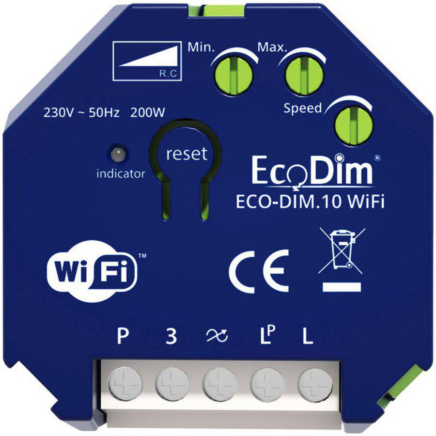 LED dimmer 200W WiFi Module fase afsnijding