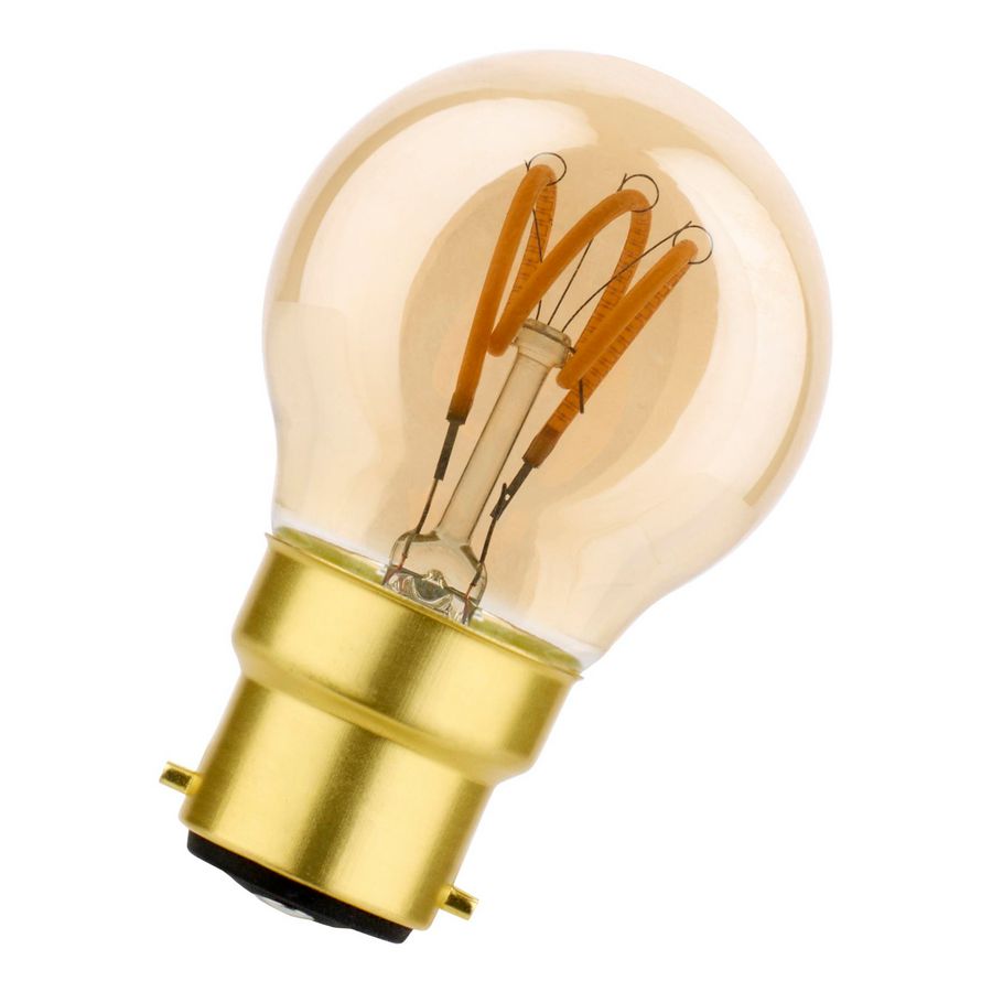 SPIRALED Basic G45 B22d DIM 3W (18W) 165lm 820 Goud