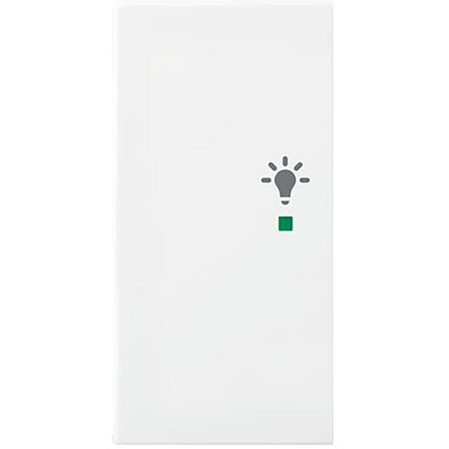 Free@Home bedieningswip links 2-voudig licht SI-B alpinwit (6231-21-914)
