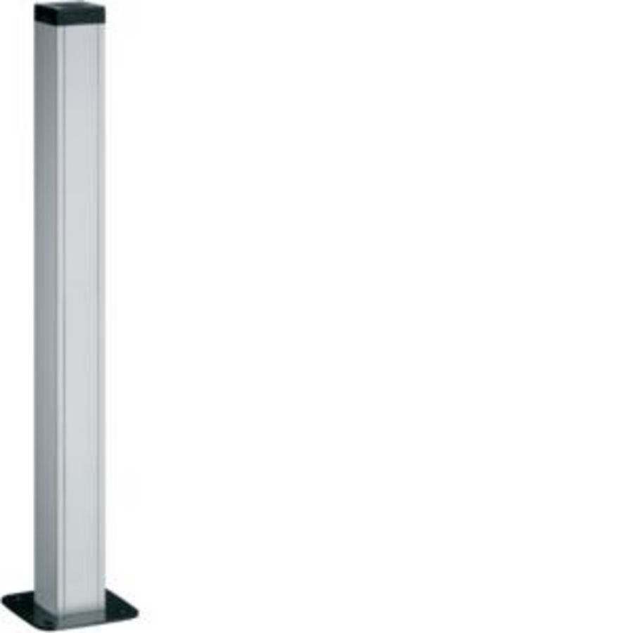Vloerzuil enkel DAP systo 45mm lengte 650mm natuurgeeloxeerd