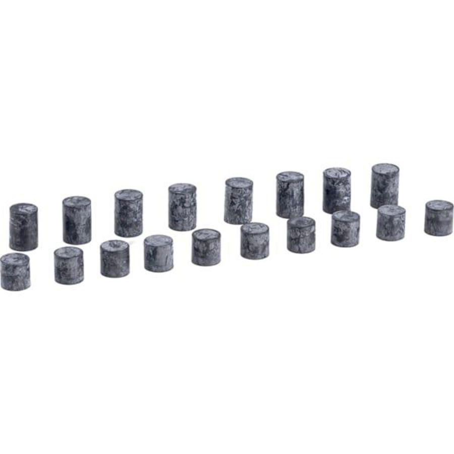 Rubber kapjes afdekplaat Emaille