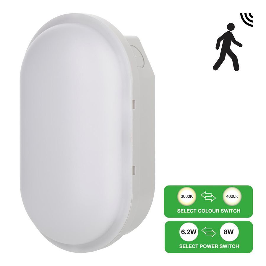 LED Bulkhead Switch Sensor 6.2W-8W 550-800lm 830-840