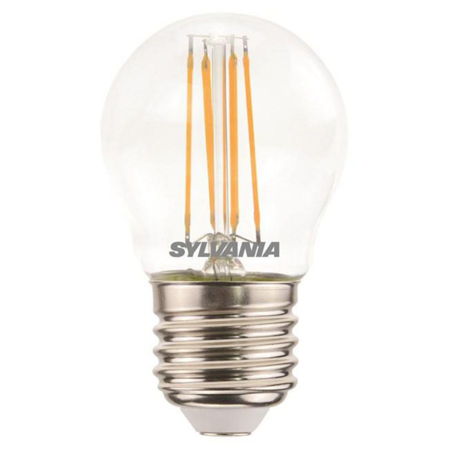 LED-lamp Toledo retro ball CL 470lm 827 E27 VVE=6