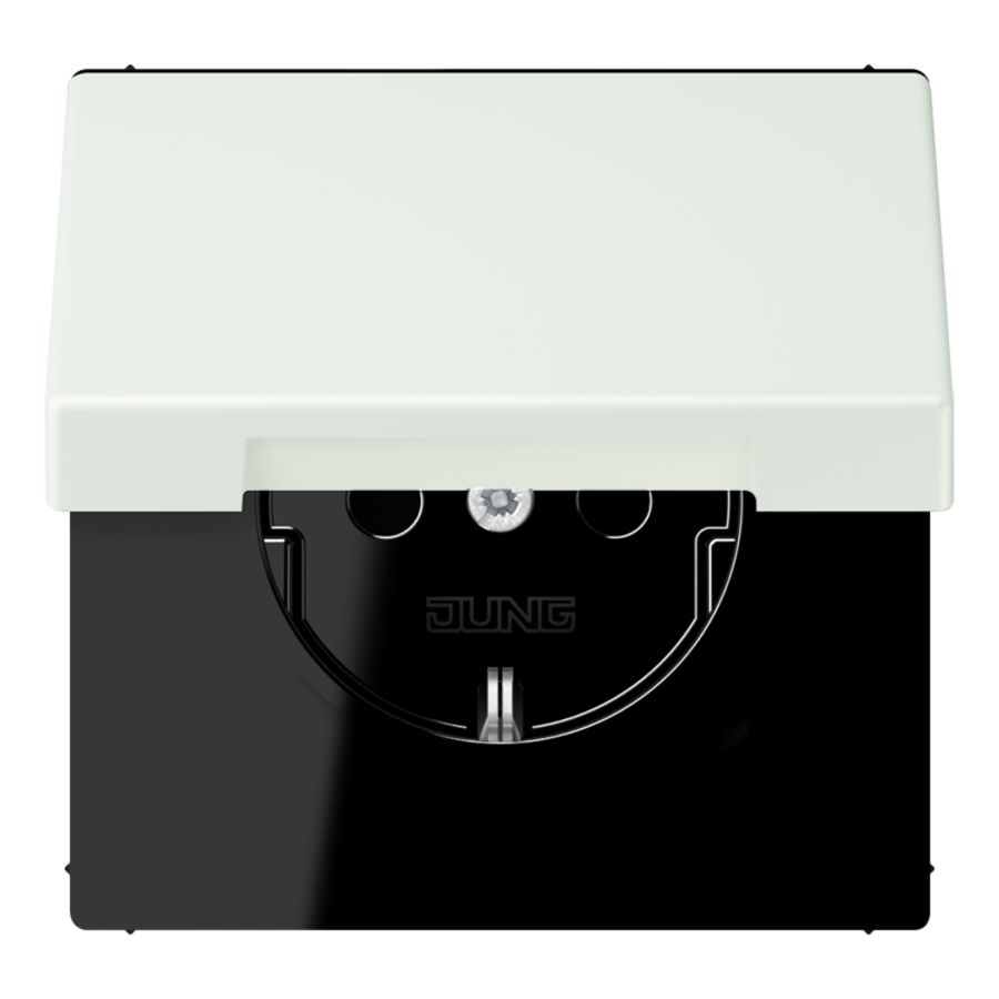 Wandcontactdoos R/A klapdeksel slagvast S+ LC32024