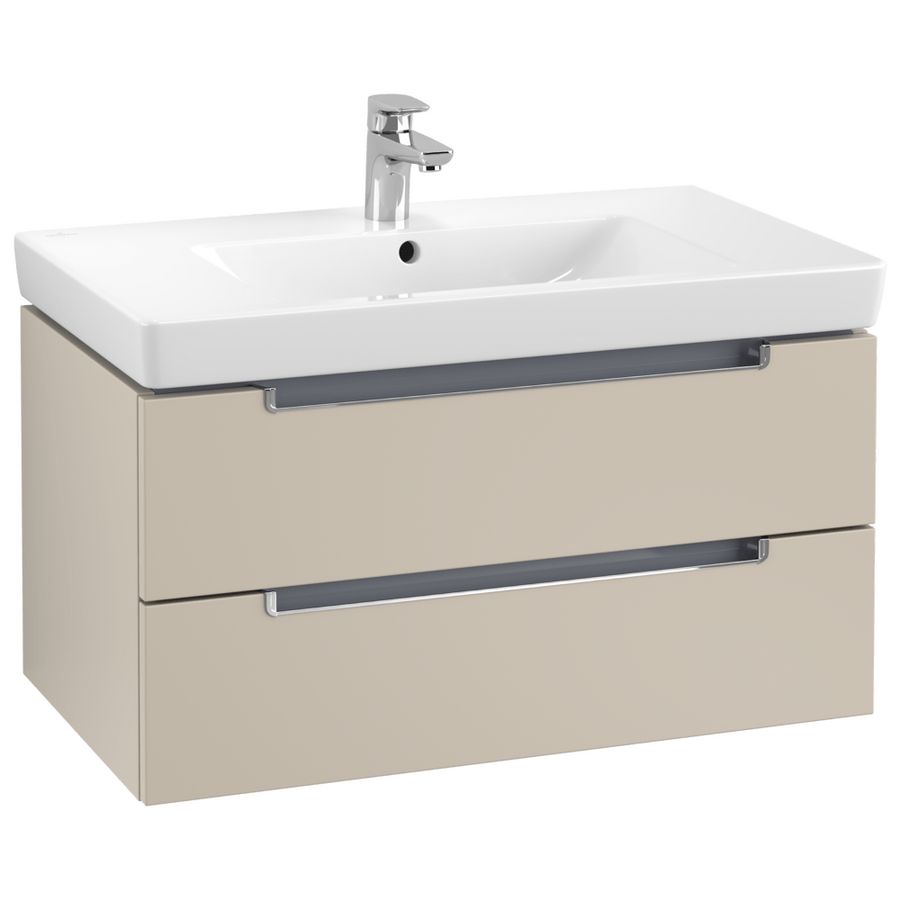Subway 2.0 wastafelonderbouw 787x416x449mm soft grey 2xla
