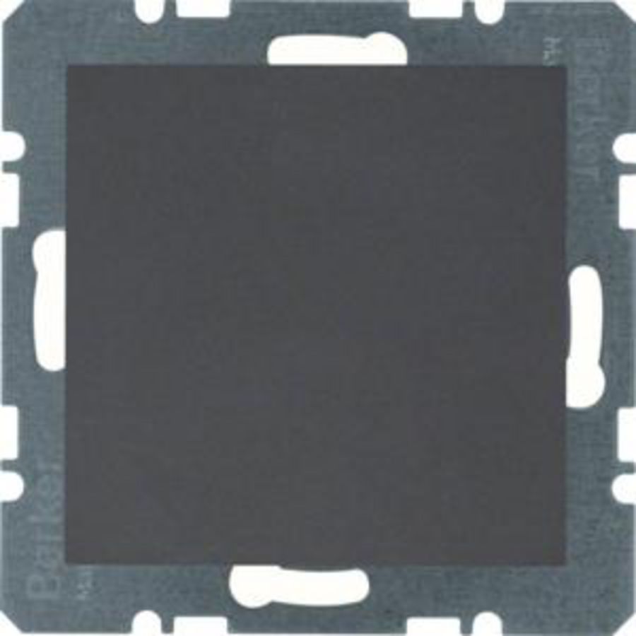 Blindpl. zonder spreidkl. berker S.1/B.3/B.7 antraciet