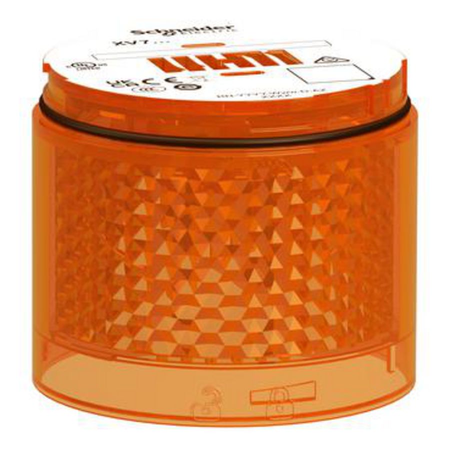 Steady Orange Colored lens