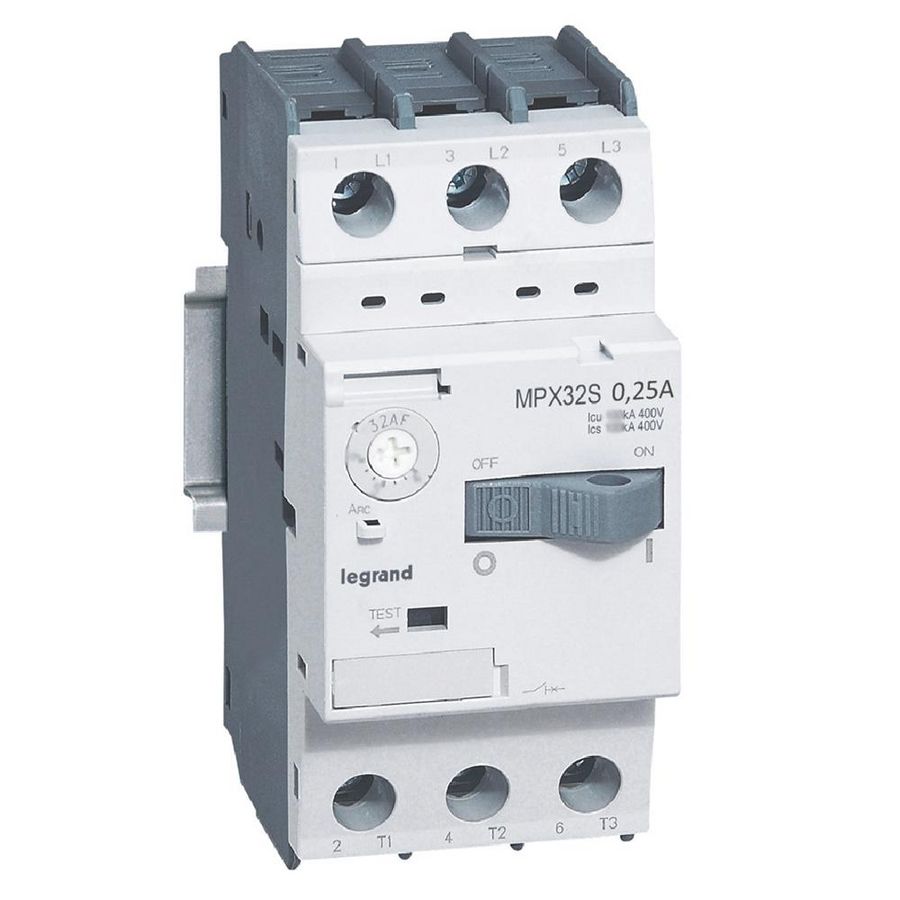 Motorbeveiliger MPX3 32S 0.16 a 0.25A