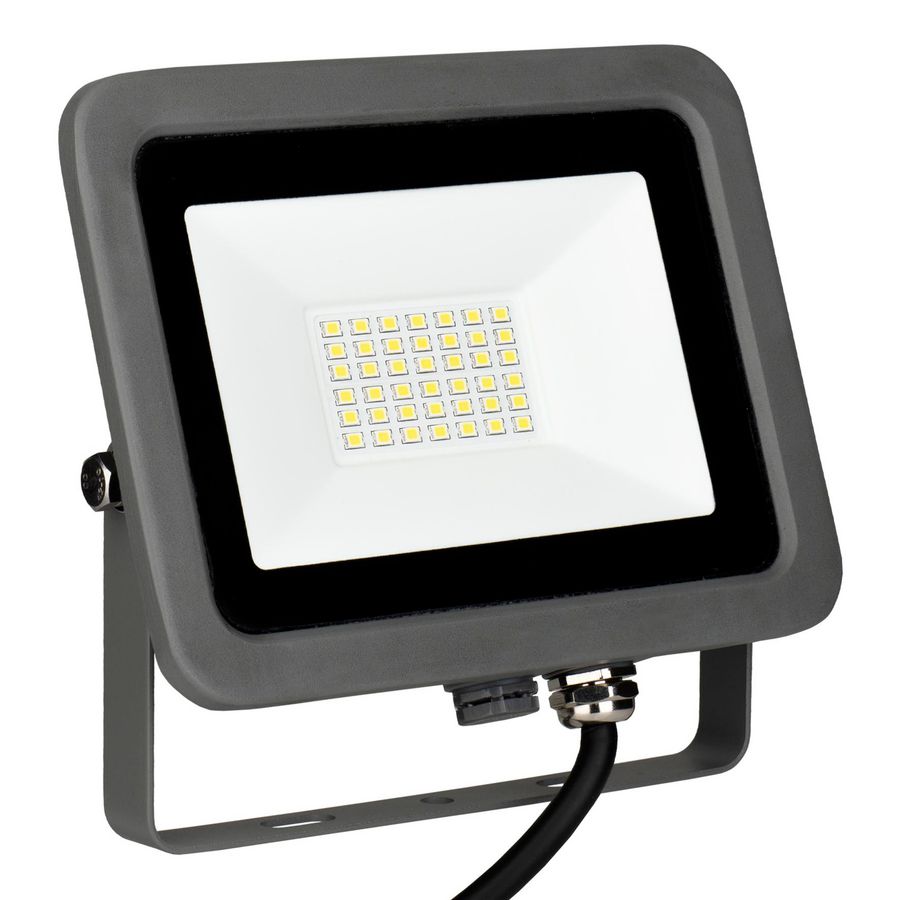 Schijnwerper LED 2.0 30W 3300lm 6500K grijs