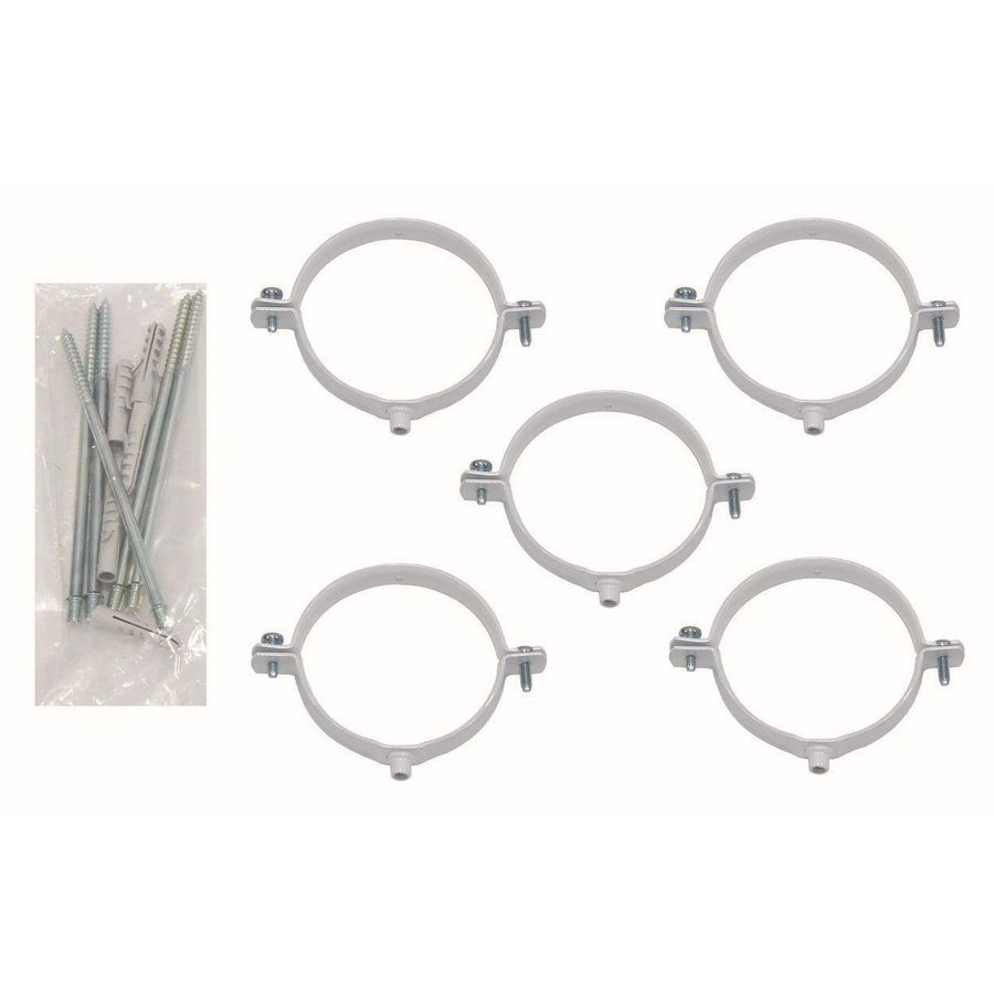 Set a 5st. Ophangbeugel DN100