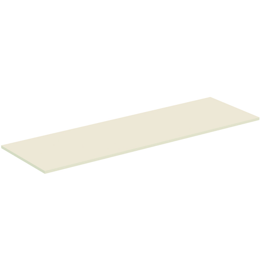 Afdekblad hout I.LIFE-B zonder uitsnijding 1604x505x18mm mat zandbeige