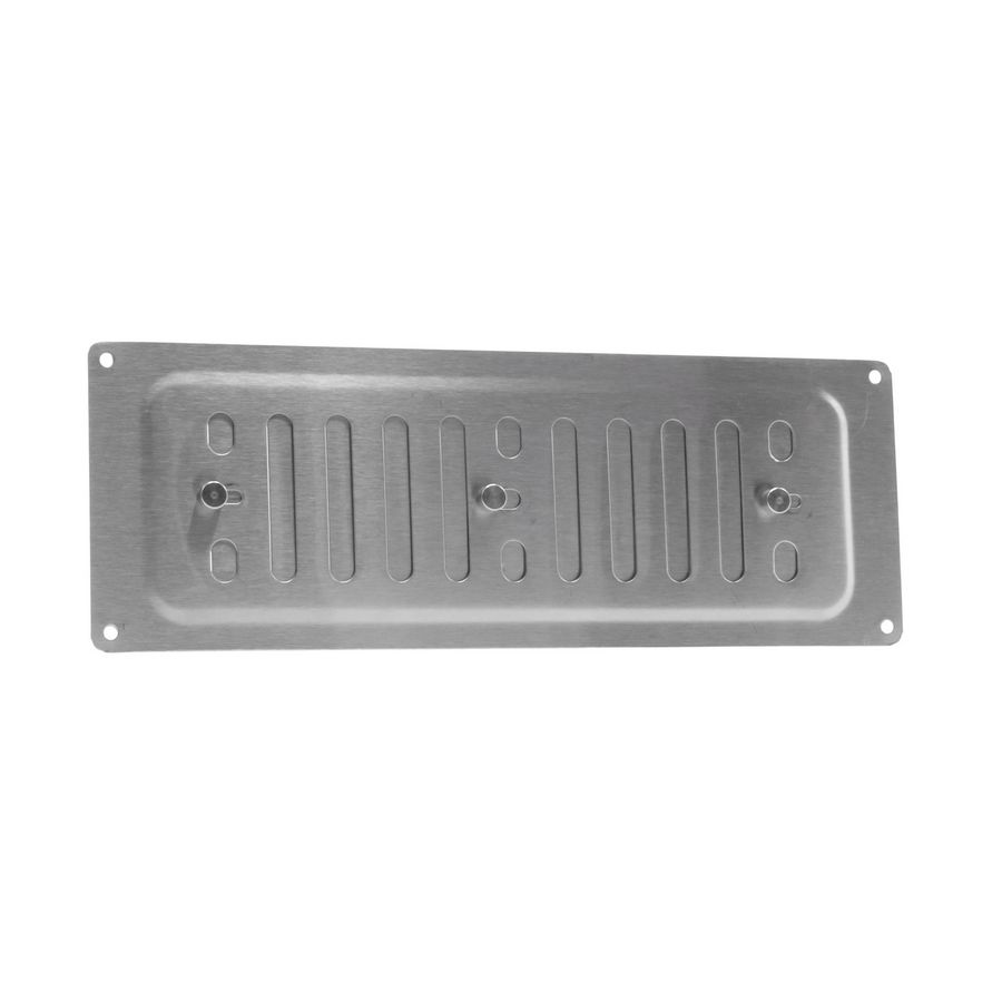 RVS schuifrooster 260x90mm