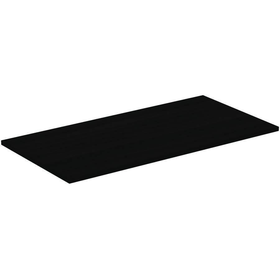 Afdekblad hout I.LIFE-B zonder uitsnijding 1002x505x18mm coffee donker eik
