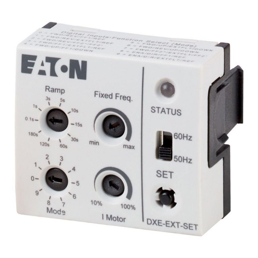 Configuratie module DE1