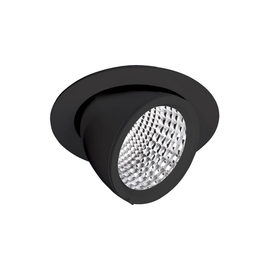 EB+ 433 20 940 C/I DALI BK-RAL9005-LED-Inbouwspots 4000K 20W