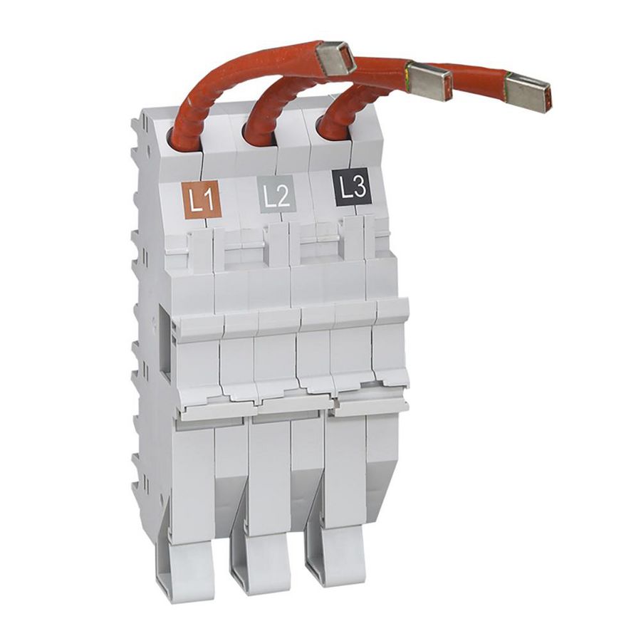 Basis met draad DX/DX3 3-polig 1,5 modulen Per pool