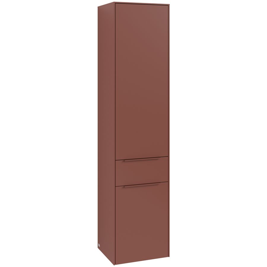 Hoge kast SUBWAY 3.0 400x1710x362mm Wine Red C59102AH greep monochroom