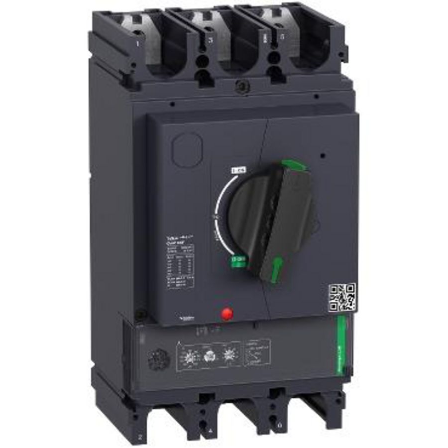 Motor circuit breaker GV6 3P 500A Icu 36kA thermal magnetic