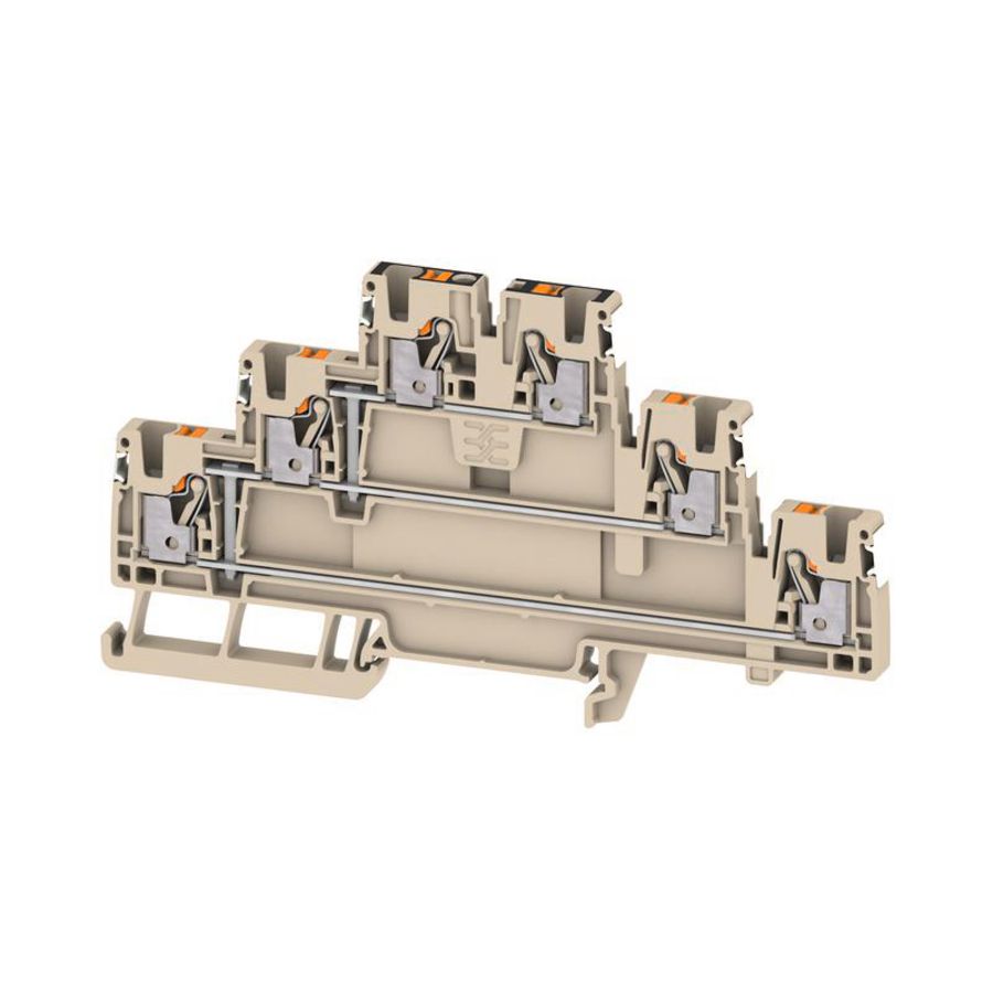Doorvoerklem d.beige 2.5mm² 800V 800 2735510000 VVE=25