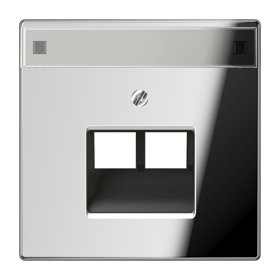 Afdekking gl,chroom voor UAE data 2-voudig LS