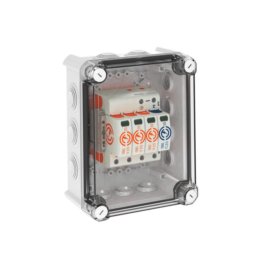 SurgeController V20 3+1 in kast 280V