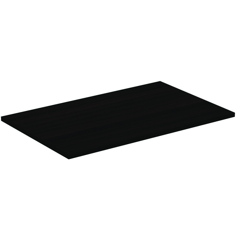 Afdekblad hout I.LIFE-B zonder uitsnijding 802x505x18mm coffee donker eik
