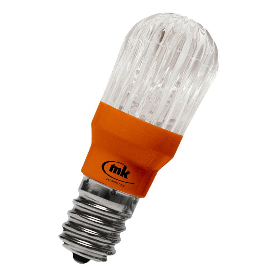 LED-Lamp Prisma Bulb E14 12V 0.5W 6lm Amber VVE=10