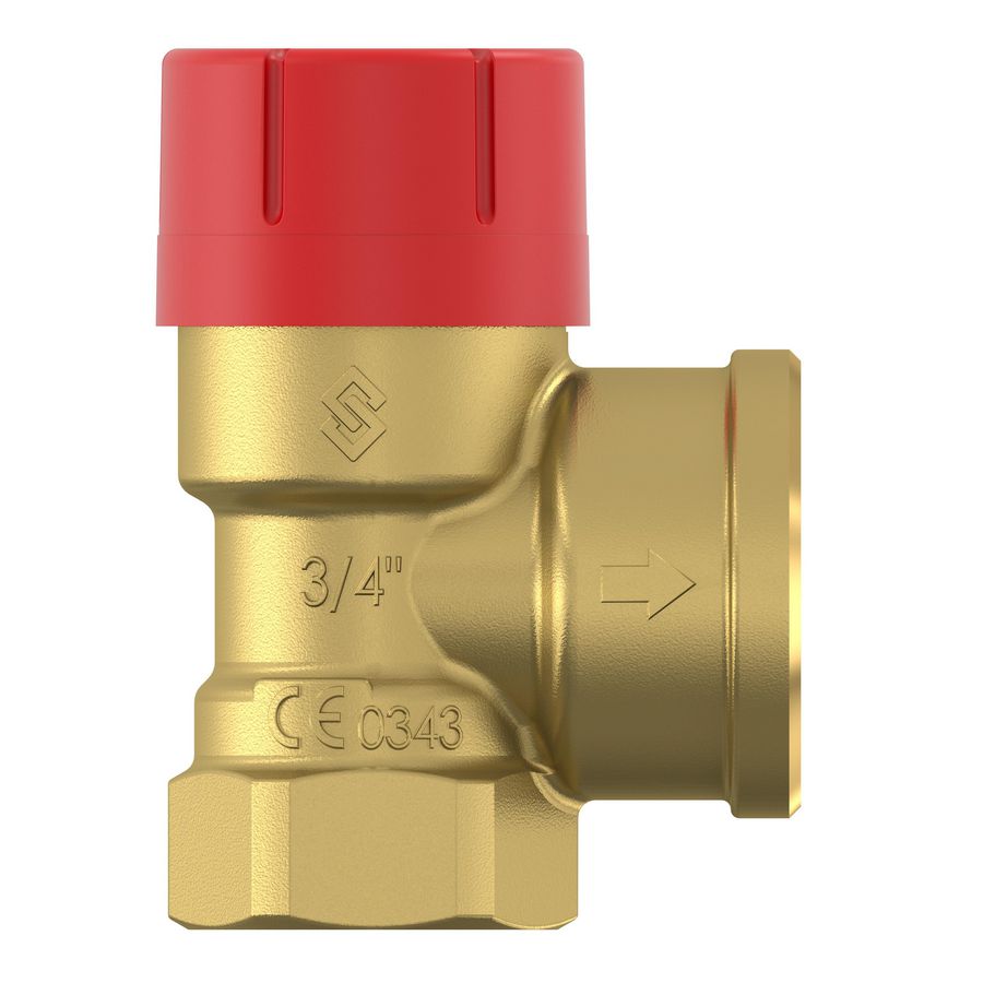 Veiligheidsventiel Prescor 3/4 x 1-3bar TRD