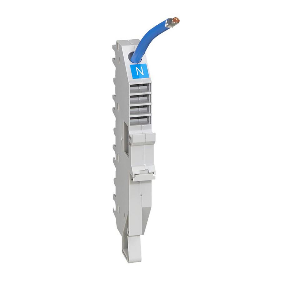 Basis met draad DX/DX3 1 pool N-In-63 A
