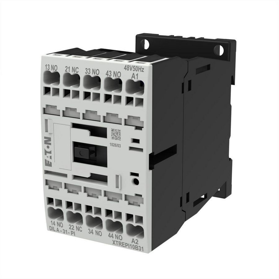 Contactor relay,3NO/1NC,AC operated