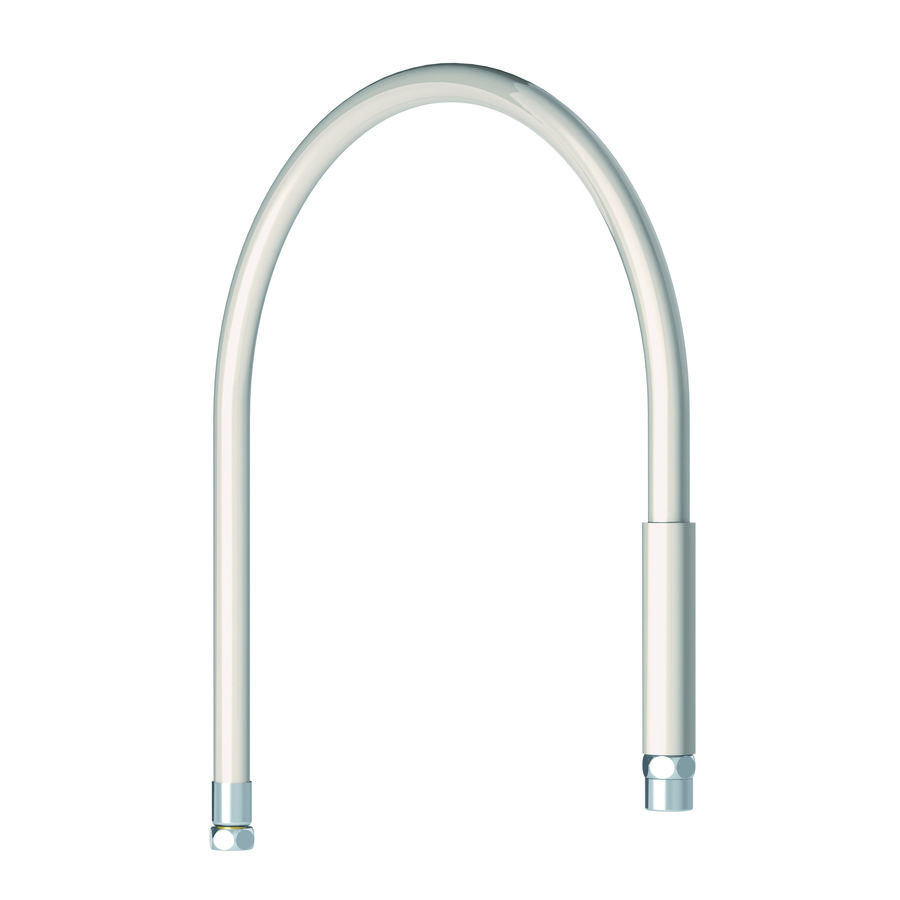 Slang geschikt voor voeding ff1/2" wit l.1,20 m