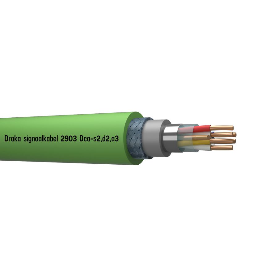 Haspel a 500m. Sign gr.kab Dca gn# 3x2x0,8mm 2903