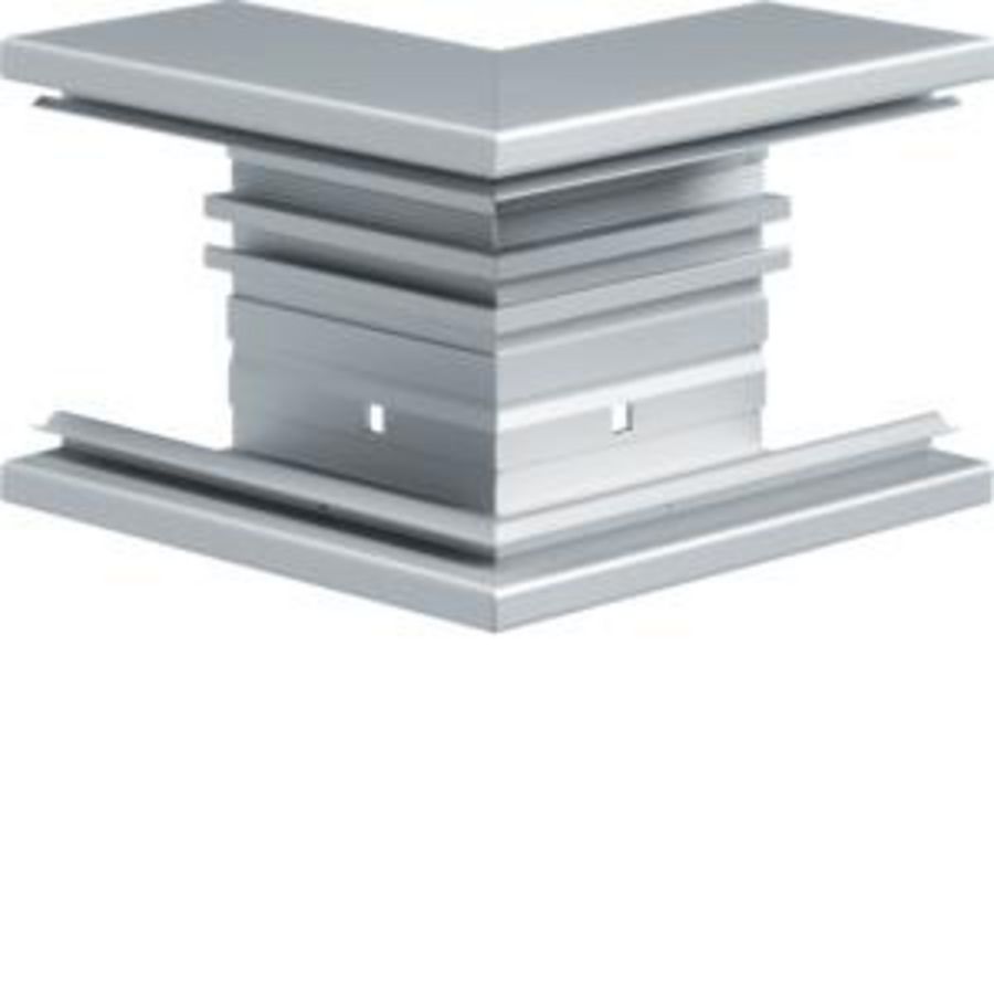 Buitenhoek aluminium voor goot BRA 65x100mm natuurgeeloxeerd