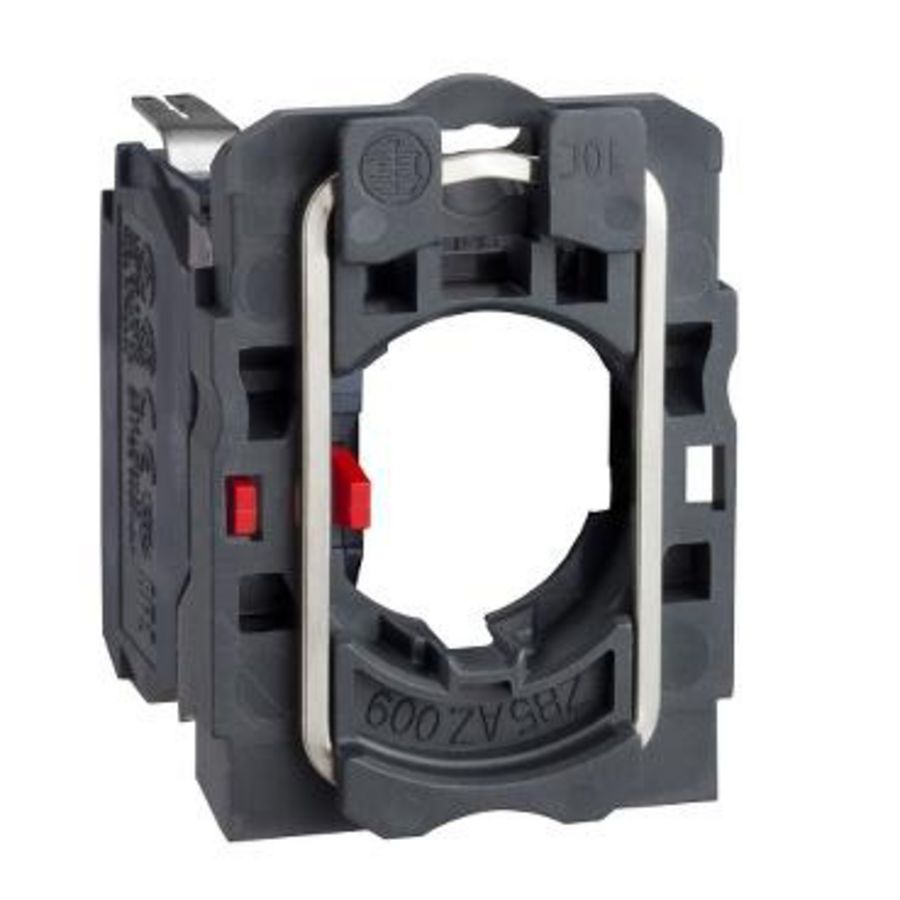 Drukknophouder Ø22mm 1 NC Faston aansluiting Harmony XB5