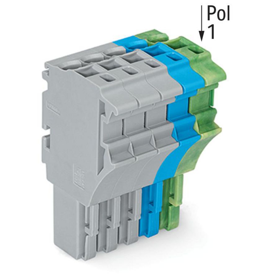 1-draads FE steker 4mm² 2022-105/000-038 VVE=50