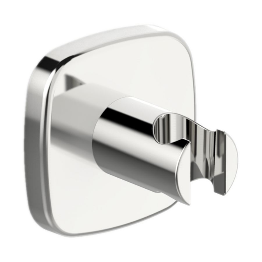 Handdouchehouder m. afgeronde rand +ronde houder HANSALIVING